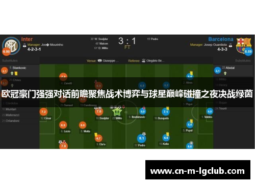 欧冠豪门强强对话前瞻聚焦战术博弈与球星巅峰碰撞之夜决战绿茵 欧冠豪门强强对话前瞻聚焦战术博弈与球星巅峰碰撞之夜决战绿茵